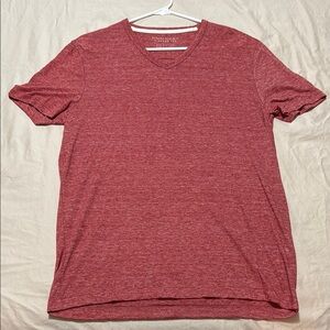 Banana Republic Red Short Sleeve Tee